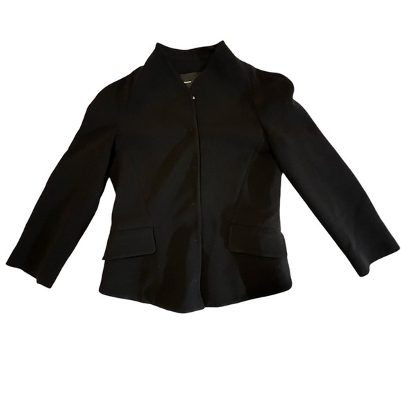 Proenza Schouler Wool Blend Blazer Made in Italy Black luxury old money - Picture 11 of 16